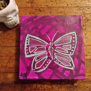 Butterfly Painting by SassyAndi